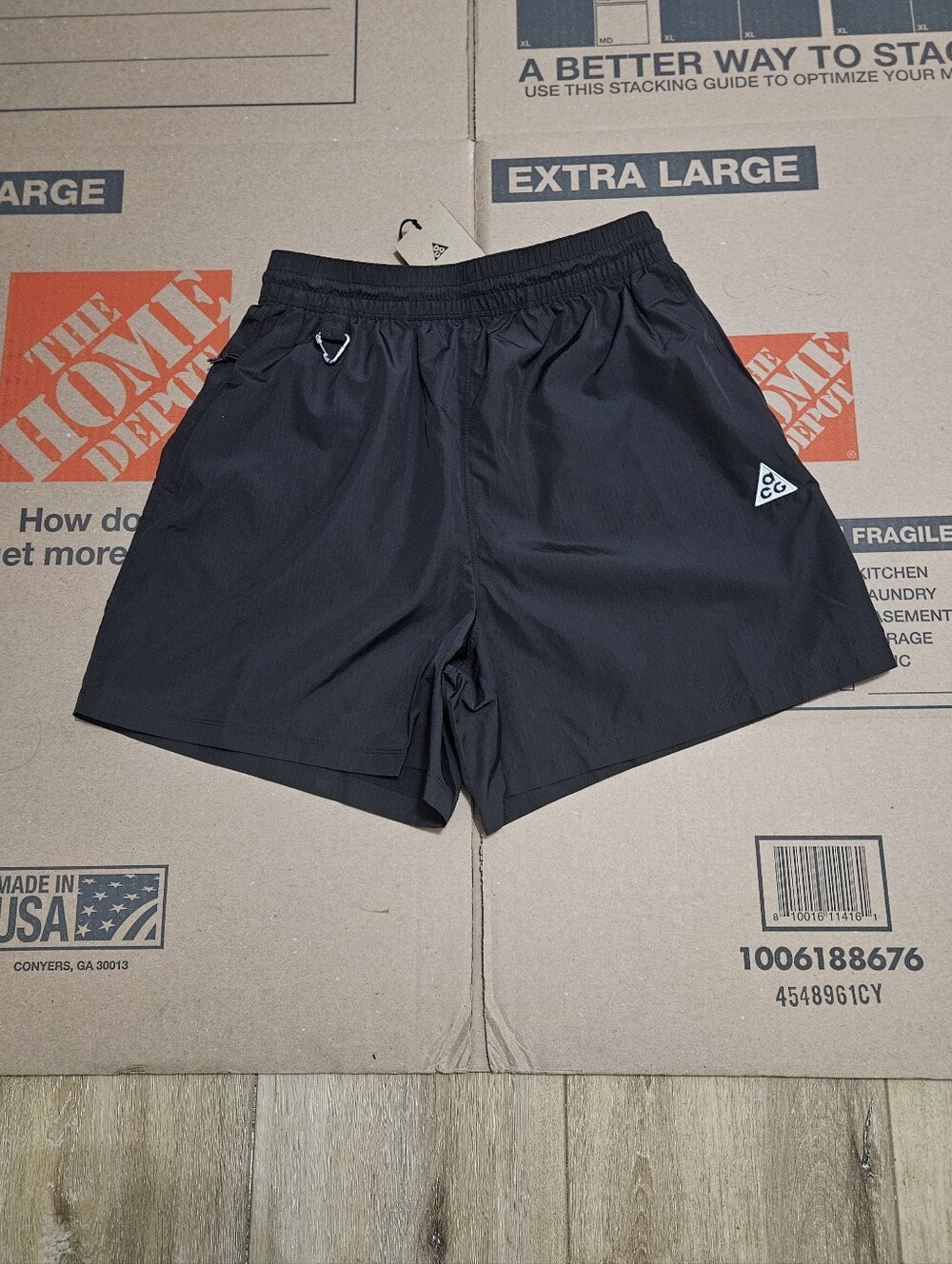 Nike Wmn ACG Repel Mid Rise Ripstop Black Shorts